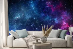 Naklejka: Kolorowa galaktyka