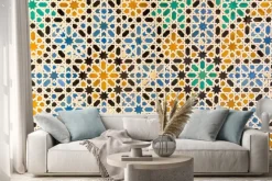 Naklejka: Kolorowe mozaiki