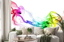 Naklejka: Kolorowy dym