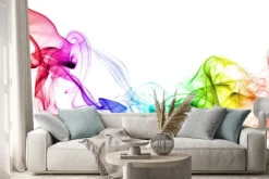 Naklejka: Kolorowy dym