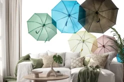 Naklejka: Kolorowy parasol