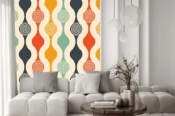 Naklejka: Kolorowy wzór abstrakcyjny