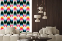 Naklejka: Kolorowy wzór geometryczny