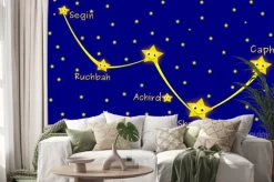 Naklejka: Konstelacji kasjopei