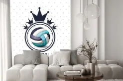 Naklejka: Konstrukcja liga siatkówki