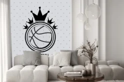 Naklejka: Konstrukcja liga koszykówki