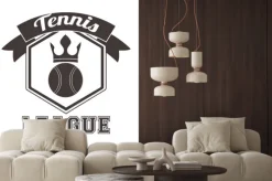 Naklejka: Konstrukcja ligi tenisa