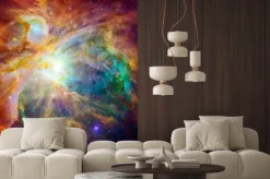 Naklejka: Kosmiczna chmura nazywana mgławica oriona