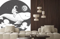 Naklejka: Kosmiczna wyprawa