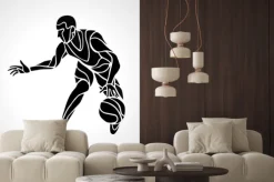 Naklejka: Koszykarz streszczenie sylwetka