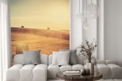 Naklejka: Krajobrazu wiejskiego w toskanii