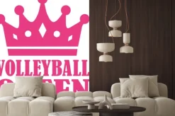 Naklejka: Królowa siatkówka
