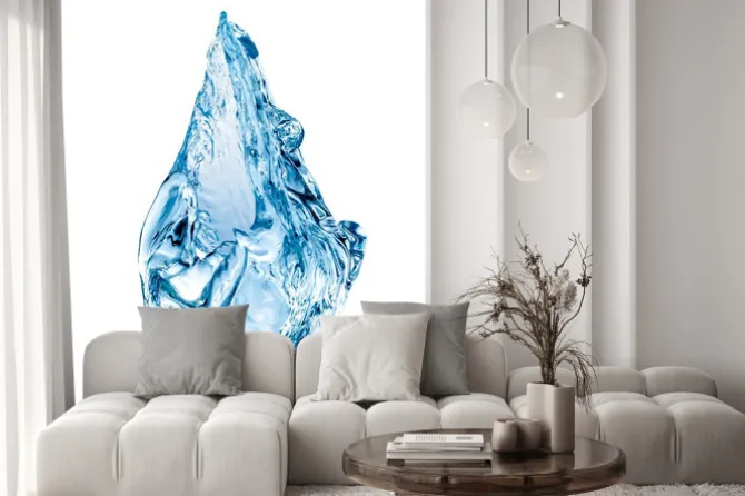 Naklejka: Kropla wody