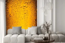 Naklejka: Krople na piwo do butelek.