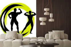 Naklejka: Kulturystyka - 41