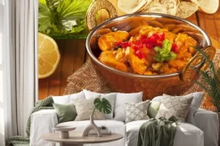 Naklejka: Kurczak curry