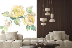 Naklejka: Kwiatowy oddział 2 w wektorze