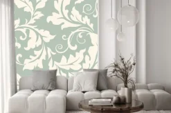 Naklejka: Kwiatowy wzór bez szwu