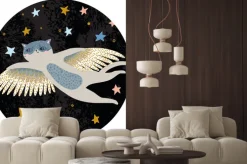 Naklejka: Latający kot