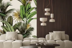 Naklejka: Liście palmowe i bananowe