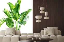 Naklejka: Liście z dżungli