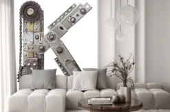 Naklejka: List metal