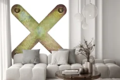 Naklejka: List metal