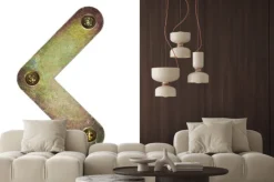 Naklejka: List metal