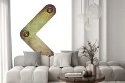 Naklejka: List metal