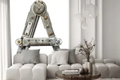 Naklejka: List metal