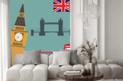 Naklejka: Londyn grafika wektorowa