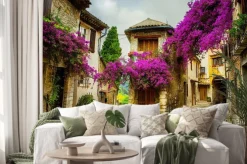 Naklejka: Malownicze miasteczko prowansji