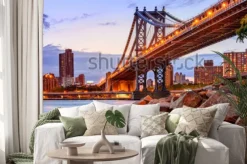 Naklejka: Manhattan bridge ny