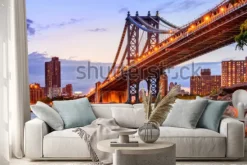 Naklejka: Manhattan bridge ny