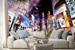 Naklejka: Manhattan, new york city, usa - january 7 2011: times square,