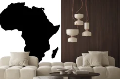 Naklejka: Mapa afryki