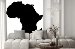Naklejka: Mapa afryki