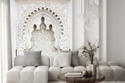 Naklejka: Marokańska architektura ścienna