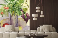 Naklejka: Martwa natura. bukiet, jabłko, cukinia, rowan. akwarela