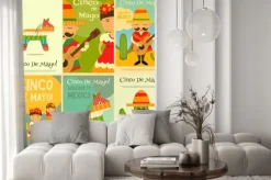 Naklejka: Meksykańska plakaty