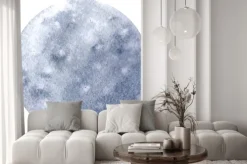 Naklejka: Merkury w chłodnych kolorach