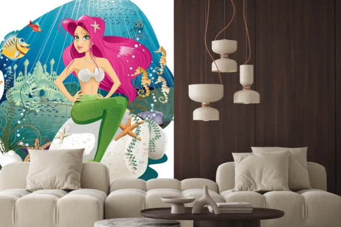 Naklejka: Mermaid świat