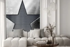 Naklejka: Metall projektowanie