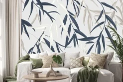 Naklejka: Minimalistyczne gałązki wierzby