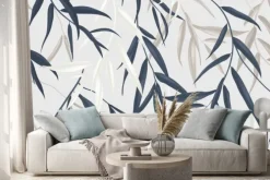 Naklejka: Minimalistyczne gałązki wierzby