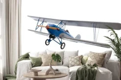 Naklejka: Model zabytkowego samolotu