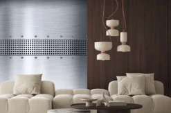 Naklejka: Modernes metall projektowanie