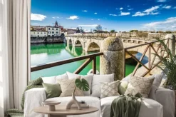 Naklejka: Most tyberiusza w rimini