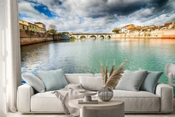 Naklejka: Most tyberiusza w rimini