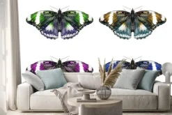 Naklejka: Motyl samodzielnie kolaż